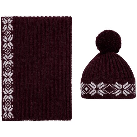 Шарф Eira, бордовый Шарф Eira, бордовый