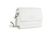 Сумка через плечо женская BUGATTI Elsa, белая, воловья кожа/полиэстер, 18,5х8,5х14,5 см Сумка через плечо женская BUGATTI Elsa, белая, воловья кожа/полиэстер, 18,5х8,5х14,5 см