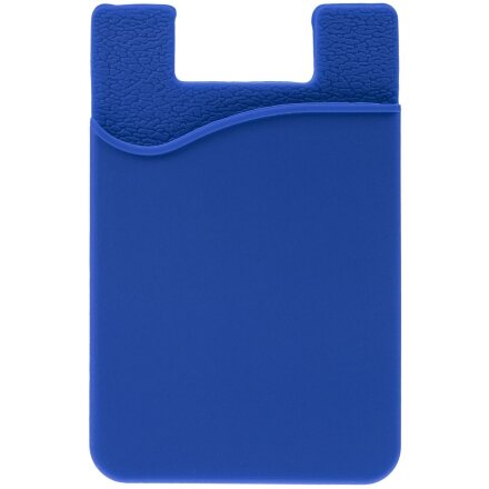 Чехол для карты на телефон Shelley, синий Чехол для карты на телефон Shelley, синий