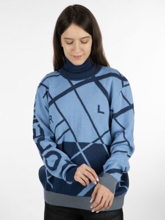 Свитер на заказ Tricksy Net, полушерсть Свитер на заказ Tricksy Net, полушерсть