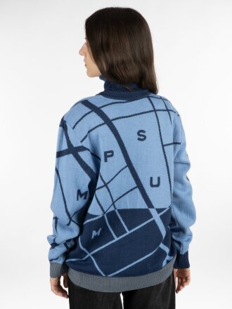 Свитер на заказ Tricksy Net, полушерсть Свитер на заказ Tricksy Net, полушерсть