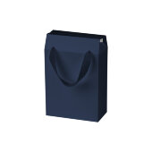 Подарочная коробка-пакет универсальная малая, синяя
