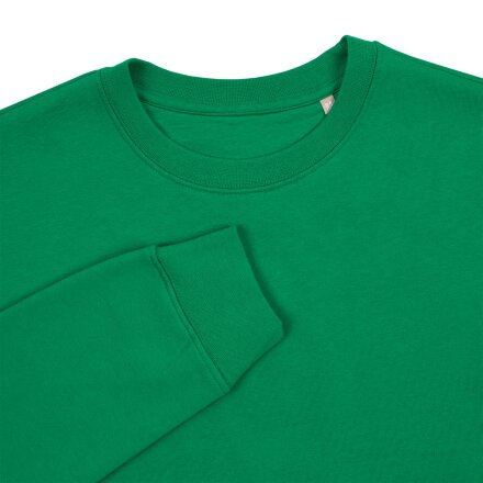 Свитшот унисекс Columbia, ярко-зеленый Свитшот унисекс Columbia, ярко-зеленый