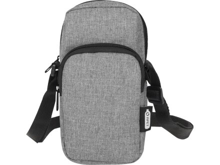 Сумка для телефона Ross из переработанного материала, серый яркий