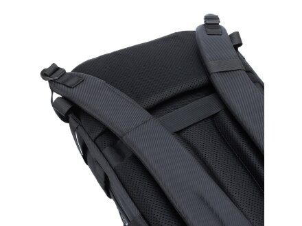 Рюкзак TORBER VOYAGE с отделением для ноутбука 18'', черный, полиэстер 900D, 34х16х47 см, 20 л