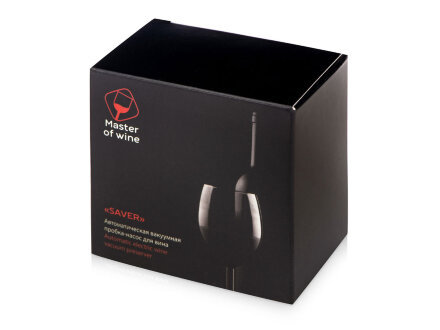 Автоматическая вакуумная пробка - насос для вина Saver (Р)