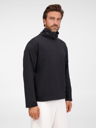 Лонгслив Morfiss, черный Лонгслив Morfiss, черный