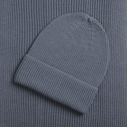 Шарф Nobilis Mono, серый (стальной) Шарф Nobilis Mono, серый (стальной)