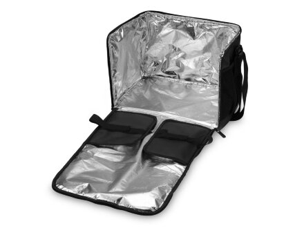 Раскладывающаяся сумка-холодильник Cool, черный Раскладывающаяся сумка-холодильник Cool, черный