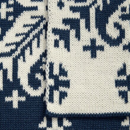 Шарф Wintertude M, синий с белым Шарф Wintertude M, синий с белым