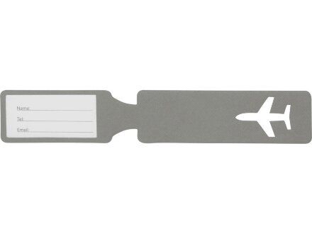 Багажная бирка Favor, серый Багажная бирка Favor, серый