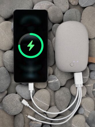 Внешний аккумулятор Pebble 7800 мАч, серый Внешний аккумулятор Pebble 7800 мАч, серый