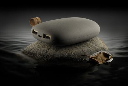 Внешний аккумулятор Pebble 7800 мАч, серый Внешний аккумулятор Pebble 7800 мАч, серый