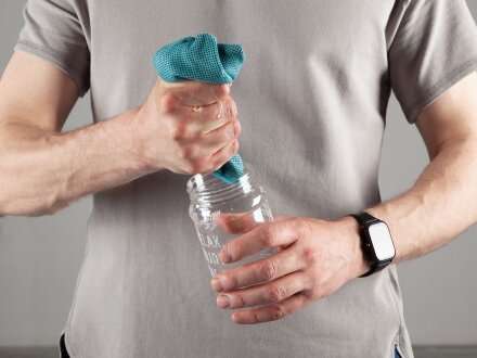 Охлаждающее полотенце Weddell, голубое Охлаждающее полотенце Weddell, голубое