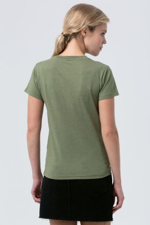 Футболка женская Regent Fit Women, меланж хаки Футболка женская Regent Fit Women, меланж хаки