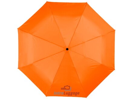 Зонт Alex трехсекционный автоматический 21,5, оранжевый Зонт Alex трехсекционный автоматический 21,5, оранжевый