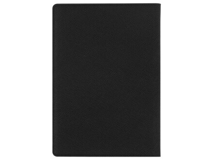 Обложка для паспорта с RFID защитой отделений для пластиковых карт Favor, черная Обложка для паспорта с RFID защитой отделений для пластиковых карт Favor, черная