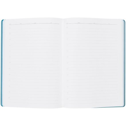 Ежедневник Flexpen, недатированный, серебристо-бирюзовый Ежедневник Flexpen, недатированный, серебристо-бирюзовый