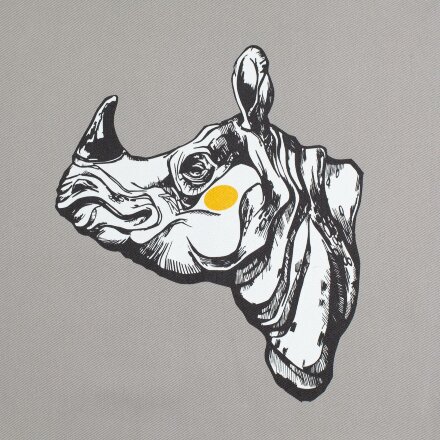 Холщовая сумка NosoRock, серая Холщовая сумка NosoRock, серая