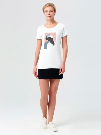 Футболка женская «Пара», белая Футболка женская «Пара», белая