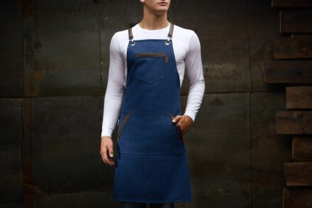 Фартук Craft, ver.2, синий джинс Фартук Craft, ver.2, синий джинс