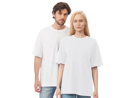 Футболка оверсайз Vienna унисекс , белый