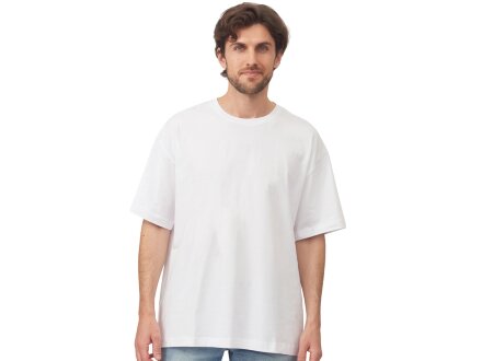 Футболка оверсайз Vienna унисекс , белый