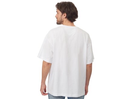 Футболка оверсайз Vienna унисекс , белый