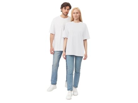 Футболка оверсайз Vienna унисекс , белый