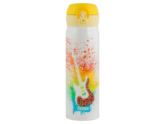 Термос из нерж. стали тм THERMOS JNL-500-SWGUITAR, мультиколор с нанесением логотипа