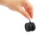 Портативная колонка TWS YoYo Mono, черный с нанесением логотипа