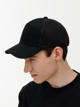 Бейсболка Ben Lawers, черная Бейсболка Ben Lawers, черная