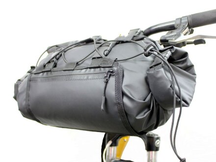 Сумка на руль BikePaсking 12, черная Сумка на руль BikePaсking 12, черная