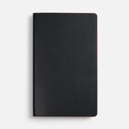 Ежедневник Trait, недатированный, черный с красным Ежедневник Trait, недатированный, черный с красным
