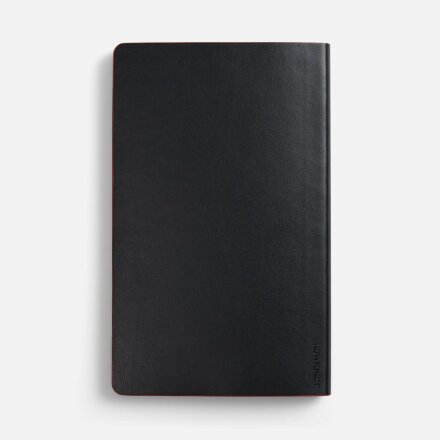 Ежедневник Trait, недатированный, черный с красным Ежедневник Trait, недатированный, черный с красным