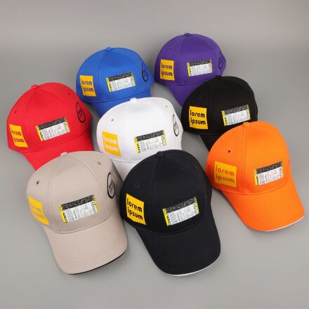 Бейсболка Canopy, черная с белым кантом Бейсболка Canopy, черная с белым кантом