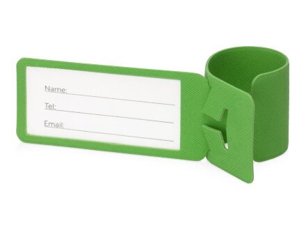 Багажная бирка Favor, зеленый Багажная бирка Favor, зеленый