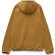 Куртка с капюшоном унисекс Gotland, горчичная
