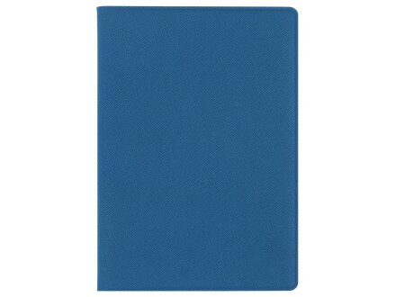 Обложка для паспорта с RFID защитой отделений для пластиковых карт Favor, синяя Обложка для паспорта с RFID защитой отделений для пластиковых карт Favor, синяя