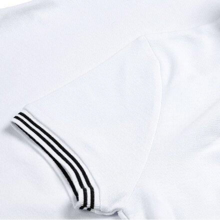 Рубашка поло женская Virma Stripes Lady, белая Рубашка поло женская Virma Stripes Lady, белая