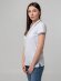 Рубашка поло женская Virma Stripes Lady, белая с нанесением логотипа
