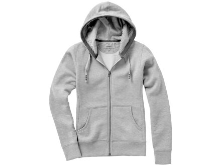 Толстовка Arora женская с капюшоном, серый меланж Толстовка Arora женская с капюшоном, серый меланж