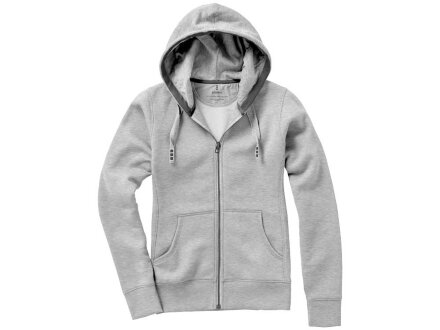 Толстовка Arora женская с капюшоном, серый меланж Толстовка Arora женская с капюшоном, серый меланж