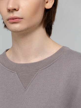 Свитшот унисекс Kosmos 1.0, серый Свитшот унисекс Kosmos 1.0, серый