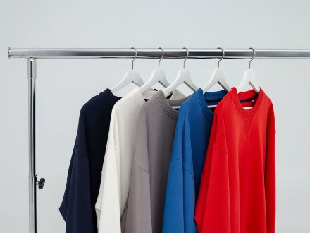 Свитшот унисекс Kosmos 1.0, серый Свитшот унисекс Kosmos 1.0, серый