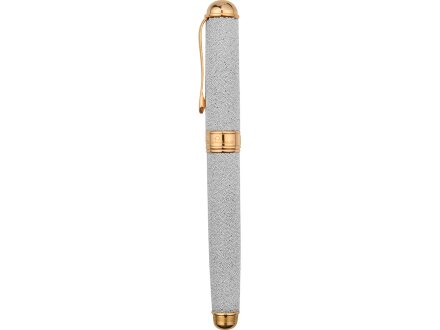 Ручка перьевая Cesare Emiliano в футляре, серебристый Ручка перьевая Cesare Emiliano в футляре, серебристый