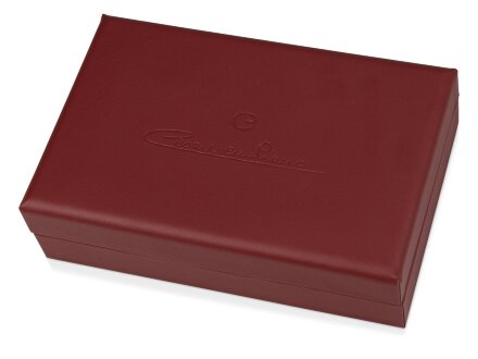 Ручка перьевая Cesare Emiliano в футляре, серебристый Ручка перьевая Cesare Emiliano в футляре, серебристый