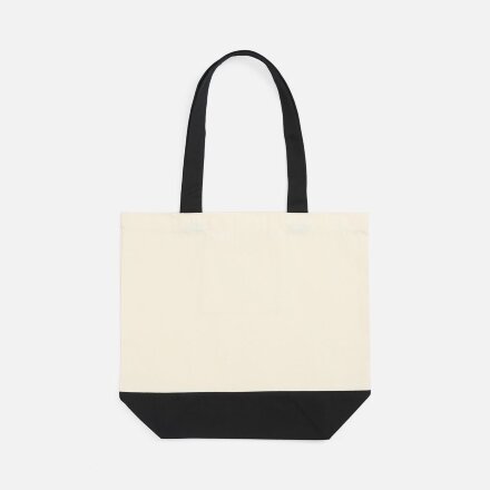 Холщовая сумка Shopaholic, черная Холщовая сумка Shopaholic, черная