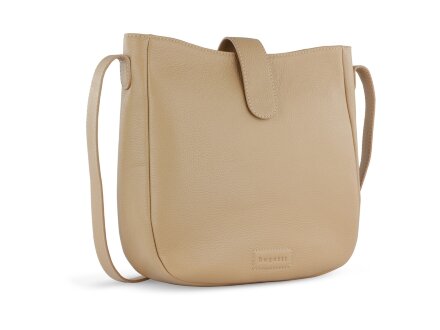 Сумка женская BUGATTI Elsa, песочного цвета, воловья кожа/полиэстер, 29х8х27 см Сумка женская BUGATTI Elsa, песочного цвета, воловья кожа/полиэстер, 29х8х27 см