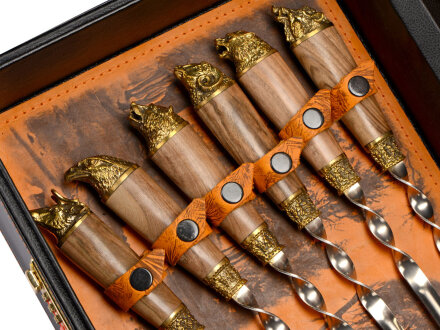 Набор Три медведя, коричневый Набор Три медведя, коричневый